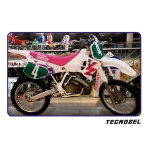 TECNOSEL (BLACKBIRD) KOMPLET NAKLEJEK YAMAHA YZ 125/250 '93-'95, REPLICA TEAM YAMAHA '93