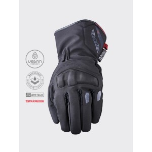 FIVE GLOVES RĘKAWICE TEKSTYLNE WFX4 WP - Czarny, wodoszczelne, rozmiar 11 (XL)