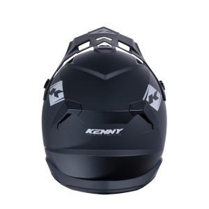 Kenny Racing Kask Cross/Enduro Model Track Solid Matt Black Holographic - Rozmiar S