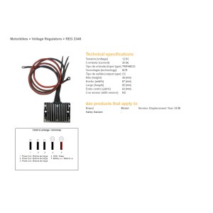 Regulator napięcia Harley-Davidson ESR851