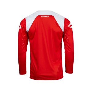 Koszulka cross/enduro Kenny Racing Track Raw Red - rozmiar L