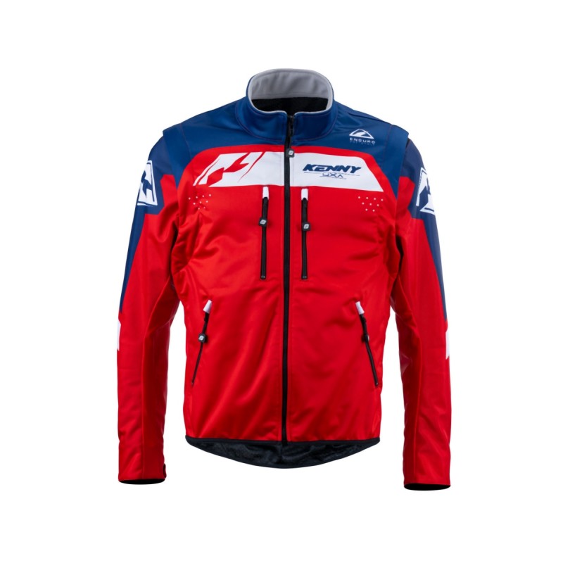 Kurtka enduro Kenny Racing Adventure Softshell Red XXL