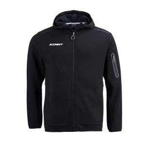 KENNY RACING Bluza z kapturem model Core czarna rozmiar XL