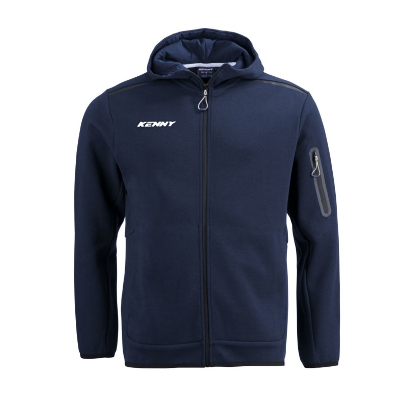 Bluza z kapturem Kenny Racing Core Navy Niebieska XL