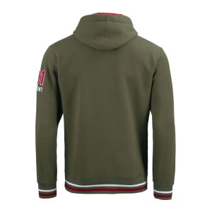 Bluza z kapturem Kenny Racing model Academy kolor zielony rozmiar M