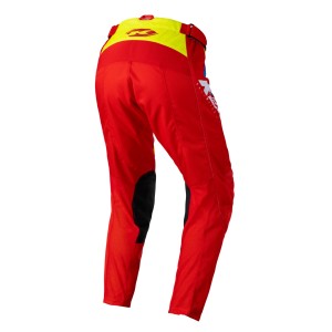 Spodnie cross/enduro Kenny Racing Track Focus Kid/Junior Neon Yellow/Red - Rozmiar 24