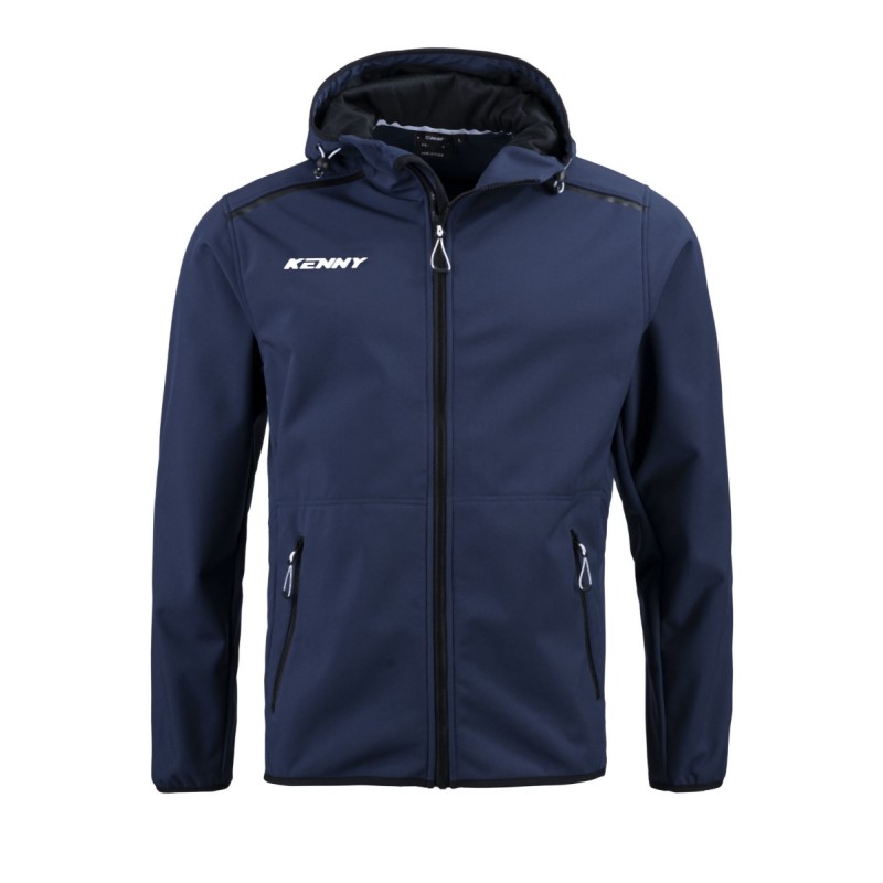 Kenny Racing Kurtka Przeciwdeszczowa Softshell Model Core Navy