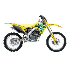 Naklejki okleinowe do Suzuki RMZ 250 \'10-\'18 - Komplet naklejek REPLICA SUZUKI KSRT RESTYLE 22