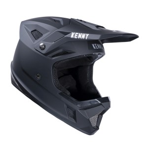 kenny racing kask rowerowy mtb decade solid matt black kolor czarny rozmiar xs (mips)