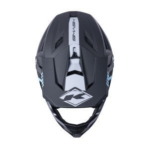 KENNY RACING KASK ROWEROWY MTB DECADE SMASH BLACK/TURQUOISE KOLOR CZARNY/TURKUSOWY ROZMAIR M (MIPS)