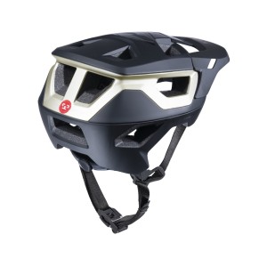 Kenny Racing Kask Rowerowy MTB Model Rocket Dark Grey Pearl Niebieski/Srebrny Rozmiar M