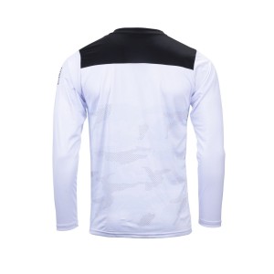 Koszulka rowerowa Kenny Racing Elite Camo White - rozmiar S