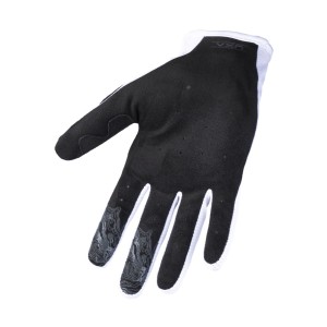 Rękawice cross/enduro/rowerowe Kenny Racing model Race White - biały/czarny rozmiar M