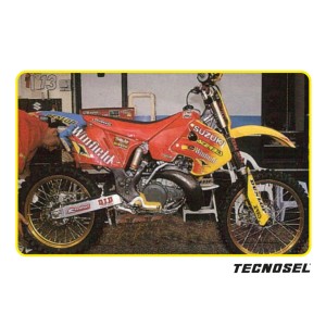Komplet naklejek (oklein) Suzuki RM 125/250 '96-'00 Replica Team Suzuki 1999