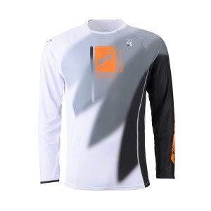 Koszulka cross/enduro Kenny Racing Titanium Tones White rozmiar XXL