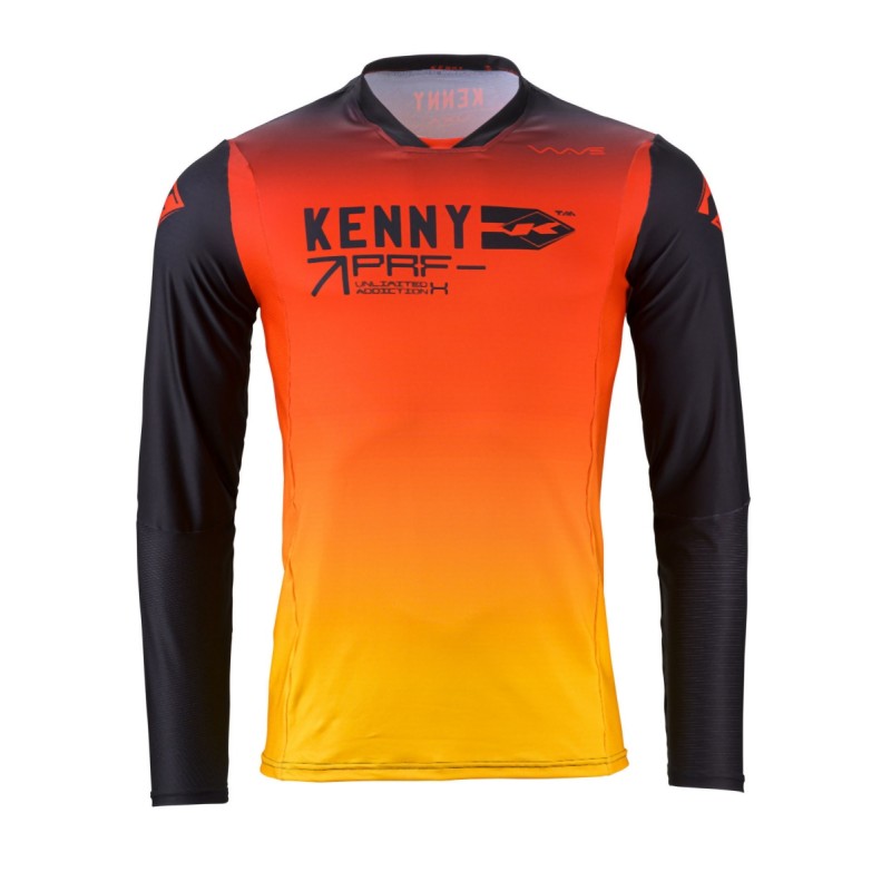 Koszulka cross/enduro Kenny Racing Performance Wave Red XL