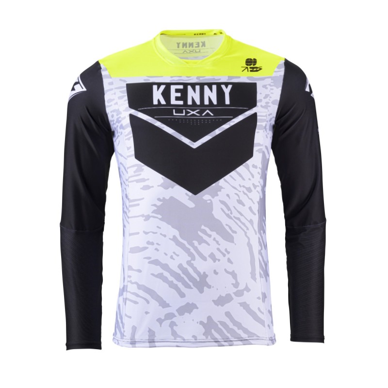Koszulka cross/enduro KENNY RACING PERFORMANCE STONE WHITE - XL