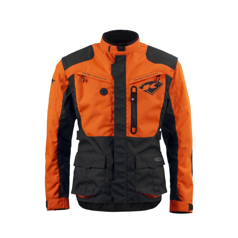 Kurtka Adventure/Enduro Kenny Racing Titanium Orange/Black - Rozmiar M