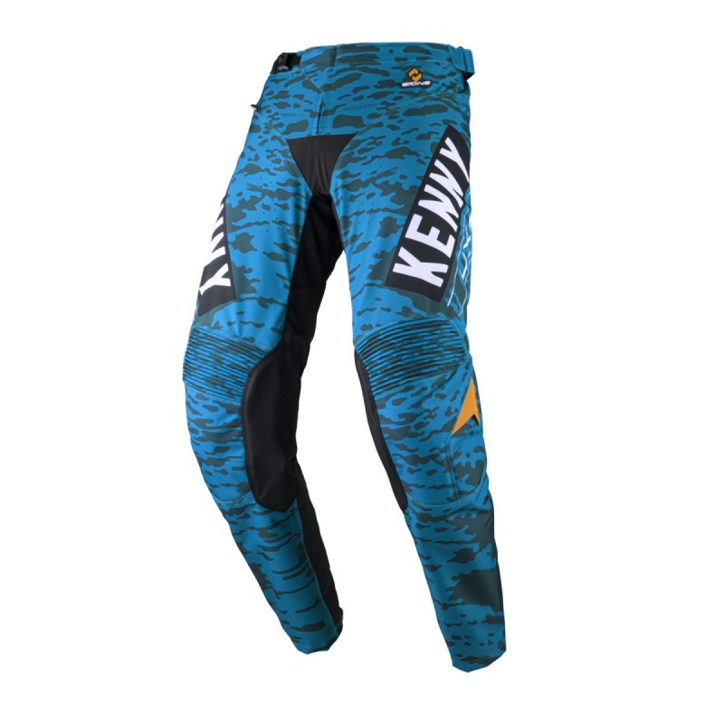 Spodnie cross/enduro Kenny Racing Performance Stone Blue - rozmiar XS