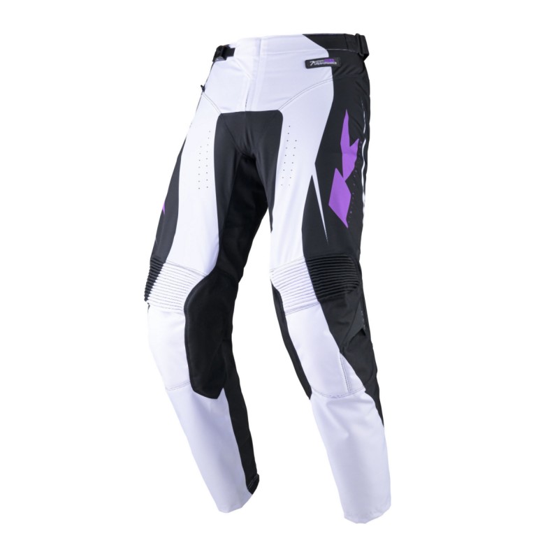 Spodnie cross/enduro KENNY RACING PERFORMANCE Solid Black/Purple - rozmiar M (32)