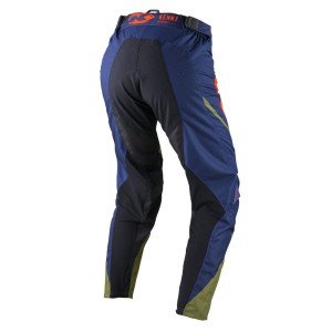 Spodnie Cross/Enduro Kenny Racing Performance Solid Kaki Zielony/Niebieski Rozmiar M (32)