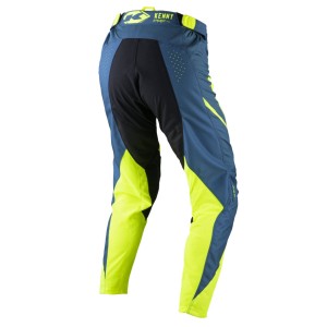 Spodnie cross/enduro Kenny Racing Performance Solid Neon Yellow Żółty Fluo/Niebieski Rozmiar L (34)
