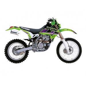 BLACKBIRD KOMPLET NAKLEJEK (OKLEIN) KAWASAKI KLX 300 '97-'08 DREAM 5 - Unikalny design dla Twojego motocykla