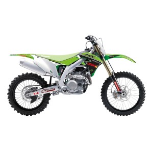 Naklejki Kawasaki KX 250F/KX 450F Replica Racing F&H 22 Zielony