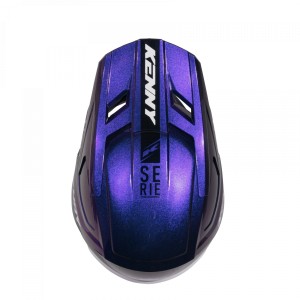 KENNY RACING KASK CROSS/ENDURO PERFORMANCE ERT GRAPHIC NIGHT DIAMOND PEARL FIOLETOWY/CZARNY/BIAŁY S