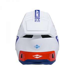 Kenny Racing Kask Cross/Enduro Model Performance ERT Graphic Flag Biały/Czerwony/Niebieski Rozmiar M