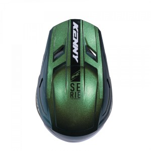Kenny Racing Kask Cross/Enduro Model Performance ERT Graphic Chameleon Pearl - Zielony/Czarny/Biały - Rozmiar XXL