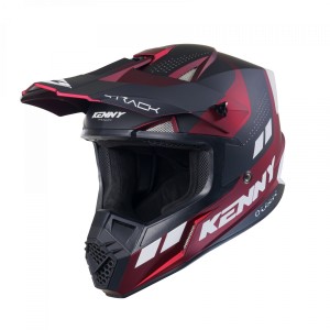 Kenny Racing Kask Cross/Enduro Model Track Graphic Candy Red Matt - Rozmiar L