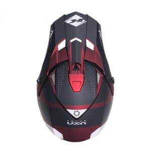 Kenny Racing Kask Cross/Enduro Model Track Graphic Candy Red Matt - Rozmiar L