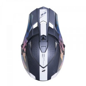 Kenny Racing Kask Cross/Enduro Model Track Graphic Zoom Black - Rozmiar XL