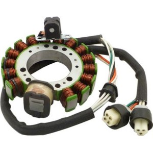 Dze uzwojenie alternatora stator Yamaha YFM 350 Big Bear '89-'94; Warrior '87-'95 (ESG432) (OEM-3HN-85510-20-00)