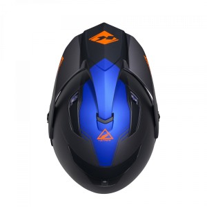 Kenny Racing Kask Dual Adventure Model Extreme Graphic Gunmetal Matt | Rozmiar XS