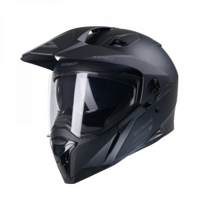 Kenny Racing Kask Dual Adventure Model Extreme Solid Matt Black - Rozmiar L