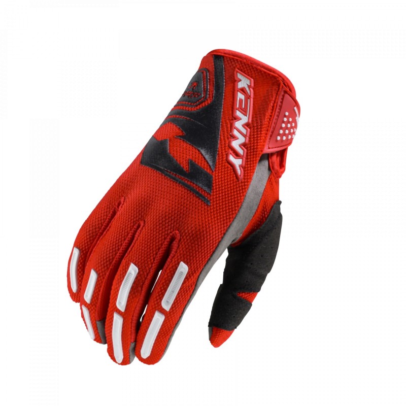 Rękawice cross/enduro KENNY RACING Performance Red XXXL
