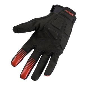 Rękawice cross/enduro Kenny Racing model Safety Red - rozmiar L