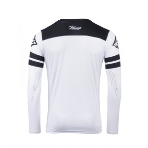 Koszulka cross/enduro Kenny Racing Track Dirt White - Rozmiar L