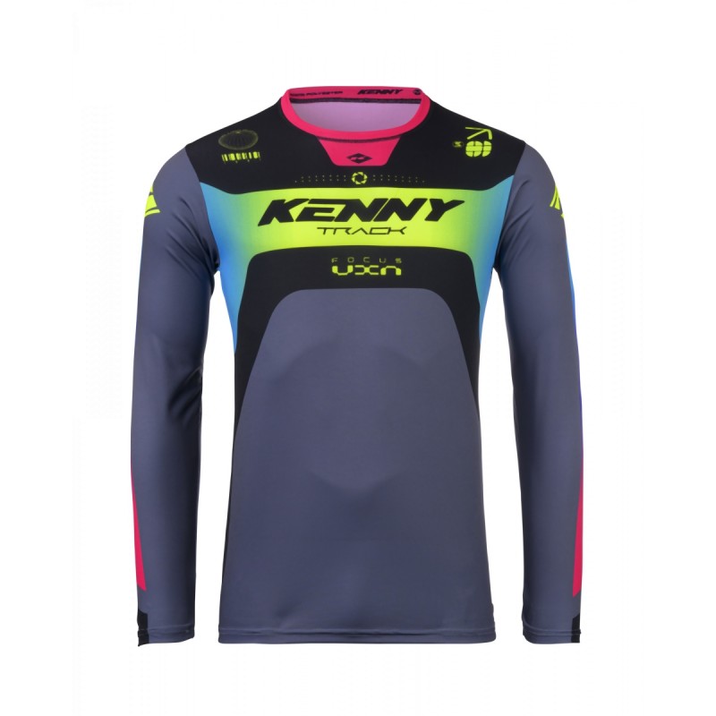 KENNY RACING Koszulka Cross/Enduro Model Track Focus Neon XL
