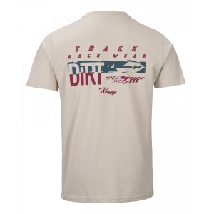 Koszulka T-shirt Kenny Racing model Dirt Acru kolor beżowy rozmiar L
