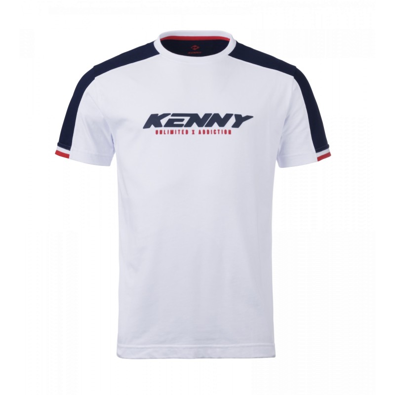 KENNY RACING Koszulka T-shirt Model Dream Biały/Niebieski Rozmiar S