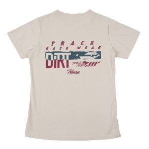 KENNY RACING Koszulka Damska T-Shirt Model Dream Beżowy Rozmiar S