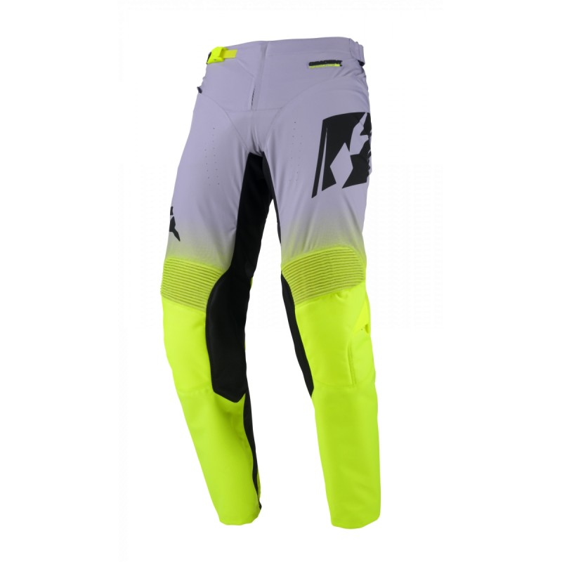 Spodnie cross/enduro Kenny Racing Performance Gradient Grey/Neon Yellow rozmiar S
