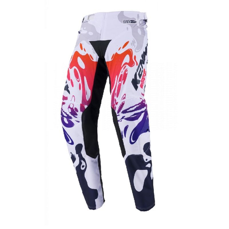 KENNY RACING Spodnie Cross/Enduro Model Performance Fluid Biały/Czerwony/Czarny XXL (38)
