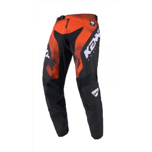 Spodnie cross/enduro Kenny Racing Force Fog Orange czarno/pomarańczowe/białe rozmiar S