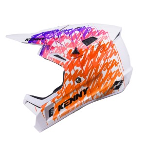 KENNY RACING KASK ROWEROWY MTB DECADE GRAPHIC LUNIS WHITE KOLOR BIAŁY ROZMIAR S (MIPS)