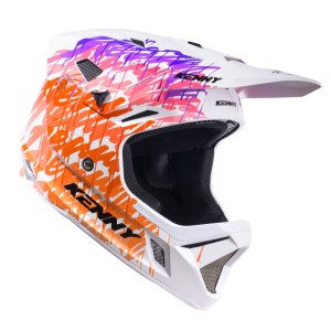 KENNY RACING KASK ROWEROWY MTB DECADE GRAPHIC LUNIS WHITE KOLOR BIAŁY ROZMIAR S (MIPS)
