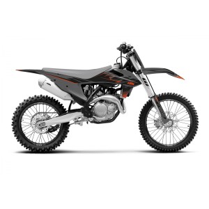 Komplet naklejek (oklein) KTM SX/SX-F '19-'22, EXC/EXC-F '20-'23 - czarny szary matt